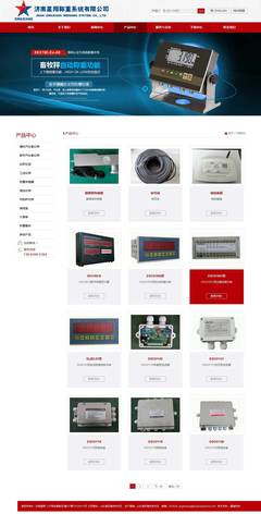 星翔称重系统企业网站建设案例